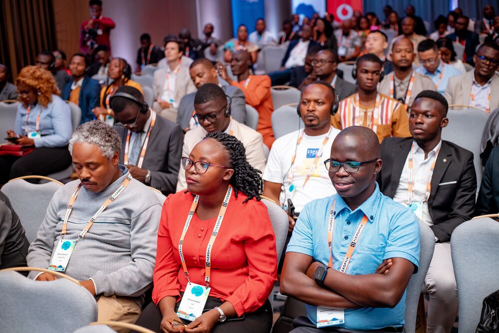 a diverse group of people  attending an event